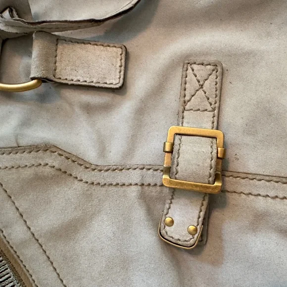 Yves Saint Laurent Downtown Gold ombré Tote Bag - Picture 16 of 16